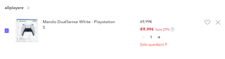 Preciazos en Videojuegos y mandos PlayStation