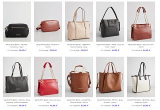 Recopilacion de Bolsos y Bandoleras Valentino Bags con Hasta 70% de Descuento en Zalando Prive