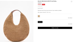 Bolso Redondo efecto Natural por 10.99€