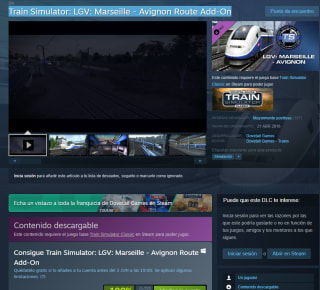 TGV Voyages Train Simulator + DLCs gratis desde Steam