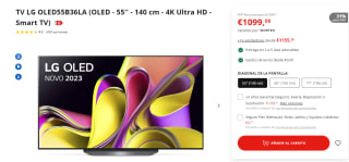 Descuentazos hasta 530€ en televisores OLED LG Corred