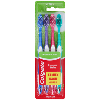 Colgate Premier Clean 4 Cepillos de Dientes por 1,29€