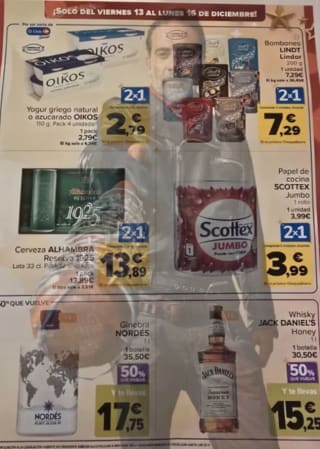 CarreOfertas Navideñas del 13 al 16 de Diciembre en Carrefour