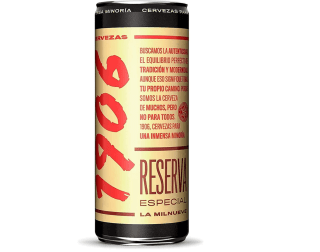 Paquete 10 Cervezas 1906 Reserva Especial Frigopack 33cl 6,5% de volumen por 7,45€