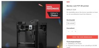 Bambu Lab P1P 3D-printer voor €659,91 bij Bambulab
