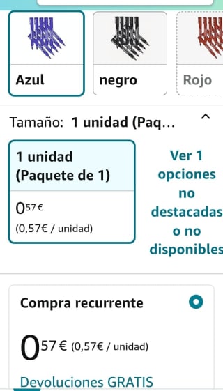 Q-Connect Pack de 10 Rotuladores permanentes por 0,57€.