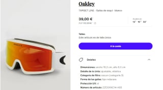 Gafas de Esqui Oakley TARGET LINE por 39€