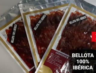 Paleta Bellota 100% iberica (3x150g aprox) X3 lotes a 77.97€