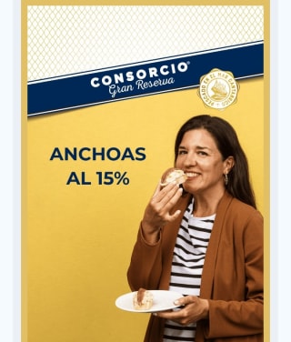 -15% de Descuento Anchoas de Santoña en Consorcio.
