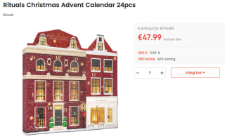 Rituals 2D Advent kalender (2024) voor €28,99 bij Ochama