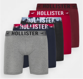 Pack 5 Boxers marca Hollister por solo 17,99€