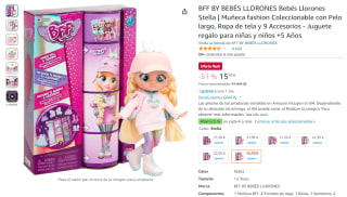 Bebés Llorones Stella con accesorios por 15,70€