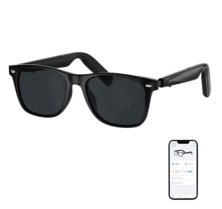 Gafas GetD inteligentes con asistente de IA optimizadas por ChatGPT, traducción AI, gafas de sol polarizadas Bluetooth batería auriculares por 39,99€
