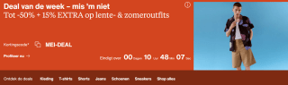 15% extra korting op lente- & zomeroutfits in de sale bij Zalando