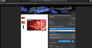 TV Oled Samsung 55" S85D por tan solo 825,15€