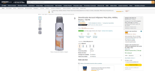 Desodorante da Adidas Adipower de 150ml - R$ 8,99