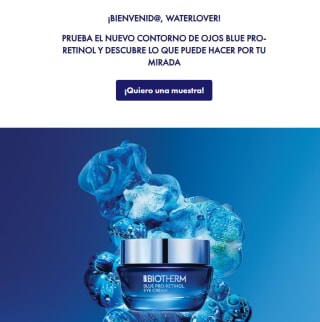 Muestras gratis Biotherm Contorno de Ojos Blue Pro-Retinol