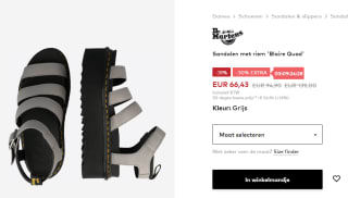 Dr. Martens BLAIRE QUAD - Sandalen met plateauzool voor €66,43 bij About You