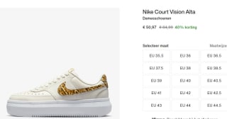 Nike Court Vision Alta Damesschoenen voor €50,97 bij Nike