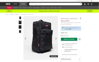 Bolso Levi's por 20,63€