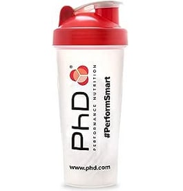 Mezclador PhD Nutrition Mixball Shaker de Proteínas para Batidos de 600ml por 3,79€