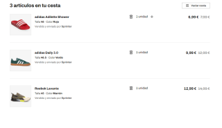 Error precio en muchos productos de marca en Sprinter desde 0,99€