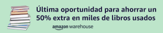 50% descuento en libros usados en Amazon