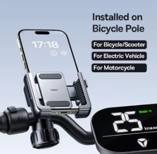 Soporte de teléfono Baseus para bicicleta por 7,35€