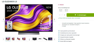 LG G5 OLED48G56LS - 48 inch - 4K OLED Evo Max - 2025 voor €1.498 bij Plasmavisie