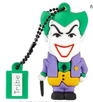 Pendrive Memoria USB 2.0 Tribe DC Joker 32GB por 9,97€