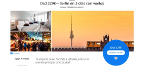 Estancia de 3 días en Hotel Crowne Plaza Berlin City Centre Ku'damm (Berlín) con vuelos desde 229€