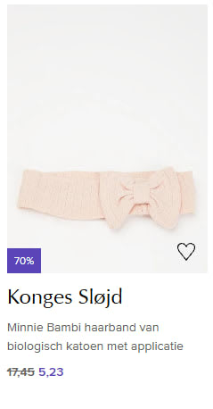 Tot 70% korting in de sale van de Bijenkorf