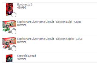 Nintendo Switch + juego a elegir por 249,99€