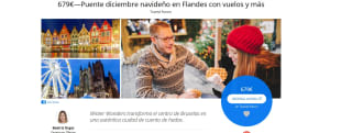 Puente de Navidad, 4 días Bruselas, Brujas y Gante desde 679€ pxp
