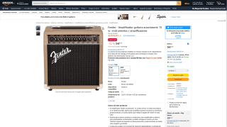 Amplificador Fender Acoustasonic 15 W por 94,35€