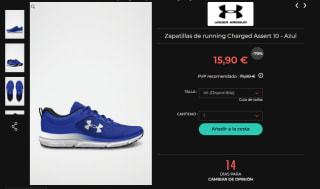 Rebajas hasta 80% Under Armour calzado y ropa precios de locura