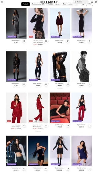 -15% de Descuento en Moda de Fireta en Pull and Bear.