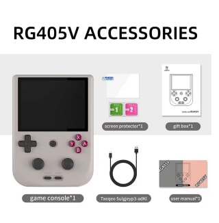 Consola ANBERNIC RG405V portátil con pantalla táctil IPS de 4 " por solo 79,48€