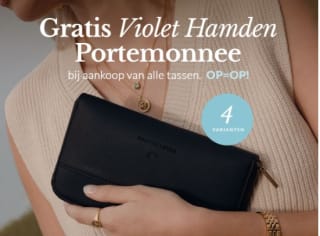 Gratis portemonnee van Violet Hamden bij aankoop tas bij Brandfield