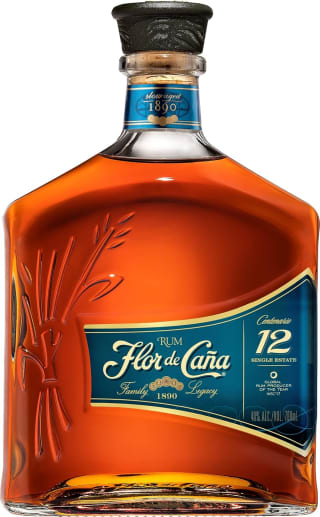 Ron Flor de Caña Centenario 12 años, 1 botella 70 cl por 22,33€