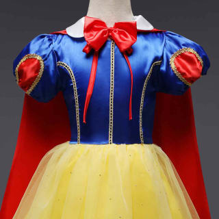 Vestido de Blancanieves disfraz princesa por 7,18€