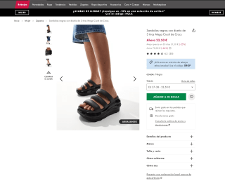 Sandalias de 3 tiras Mega Crush Crocs por solo 18,80€