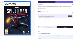 Juego PS5 Marvel's Spider-Man Miles Morales por 30.59€ (Cuenta Nueva 18.59€)