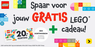 Spaar voor gratis LEGO cadeaus bij Intertoys