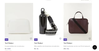 Tot 60% korting op alles van Ted Baker bij de Bijenkorf