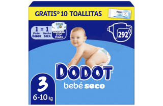 Pañales Dodot Seco Talla 3 por solo 61,93€