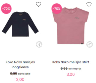 Tot 70% korting in de sale van Kixx
