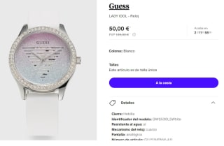 Reloj de Mujer Guess LADY IDOL por 50€