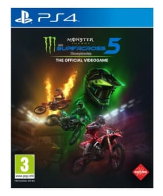 Monster Energy Supercross: The Official Videogame 5 para PS4 por 16,99€.