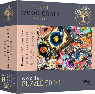 Trefl: Wood Craft - In the World of Music (500) houten legpuzzel voor €12,58 bij Amazon